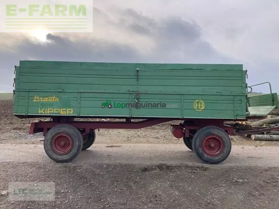 Remolqu agrícola -  - 2 seitenkipper druckluft 5*2m