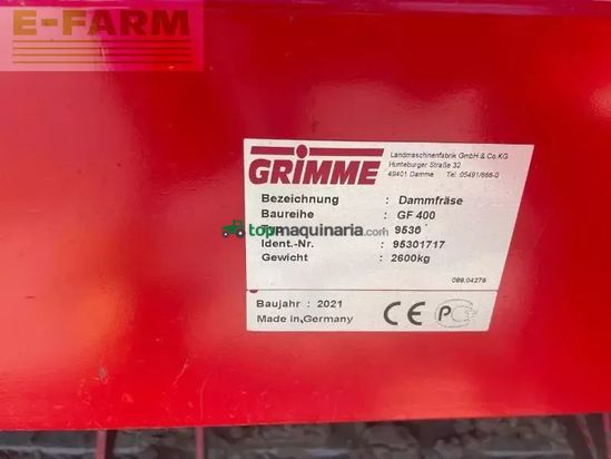 Grada rotativa - Grimme - gf400