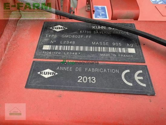 Cortacésped manual - Kuhn - 802 f