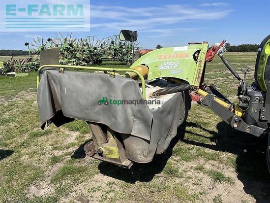Cortacésped manual - Claas - disco 3100 f profil