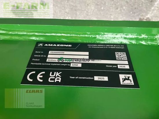 Arado - Amazone - teres 300 v 4+0 100 5 schar