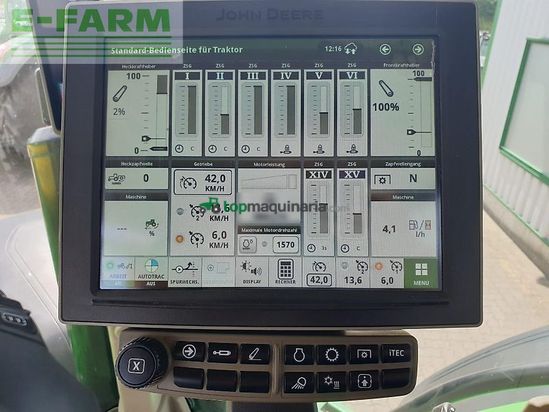 Tractor agrícola - John Deere - 7r 330 **mietrückläufer**