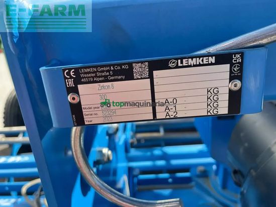 Grada rotativa - Lemken - zirkon 8/300