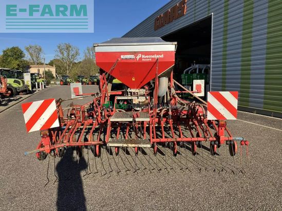 Combinado de siembra - Kverneland - herse perugini + semoir kv