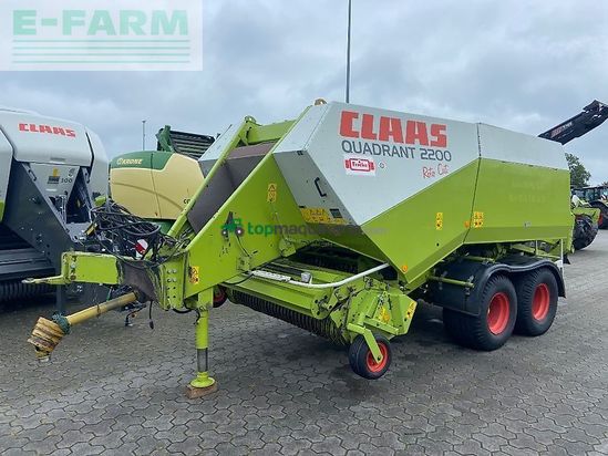 Empacadora gigant - Claas - quadrant 2200 rc