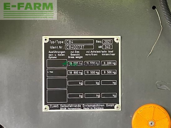 Cosechadora de Cereal - Claas - lexion 6800