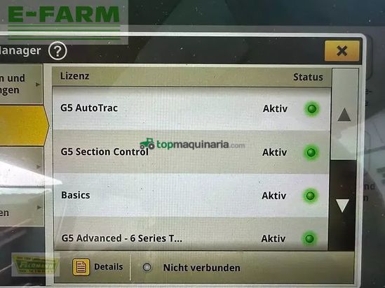 Tractor agrícola - John Deere - 6r 250 (6250r) ultimate gen5 display rtk