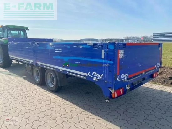 Remolqu agrícola - Fliegl - tps 118 bau plattform anhänger