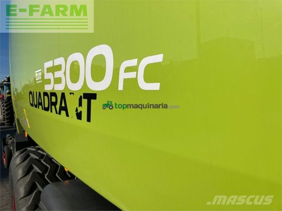 Empacadora gigant - Claas - quadrant 5300 fc