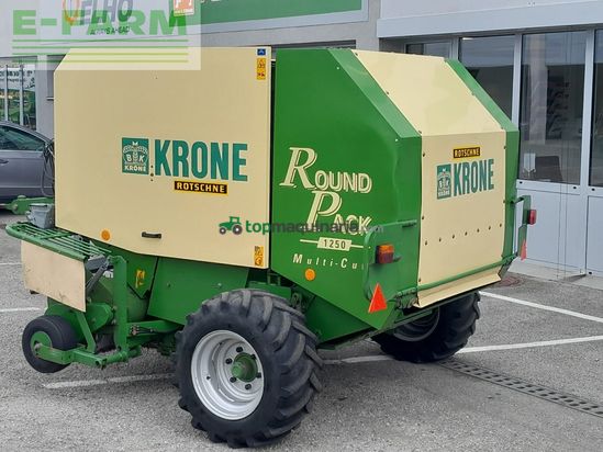 Empacadora gigant - Krone - round pack 1250 multi cut