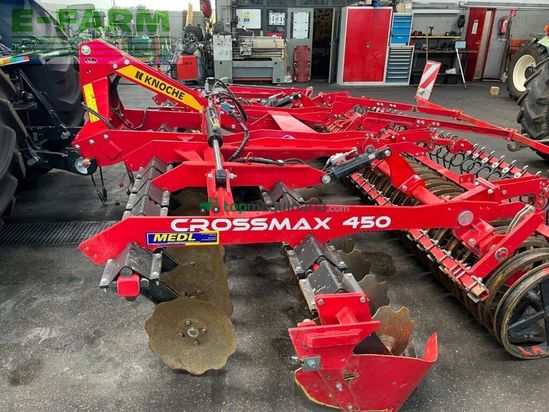 Grada de disco - Knoche - crossmax x-kurzscheibenegge 4,5mt