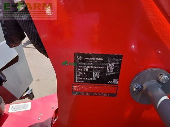 Minicargadora - Weidemann - wm 1260 lp