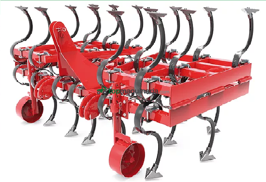 Vibro cultivador con brazo tipo vibro-flexible de 70x12 mm 