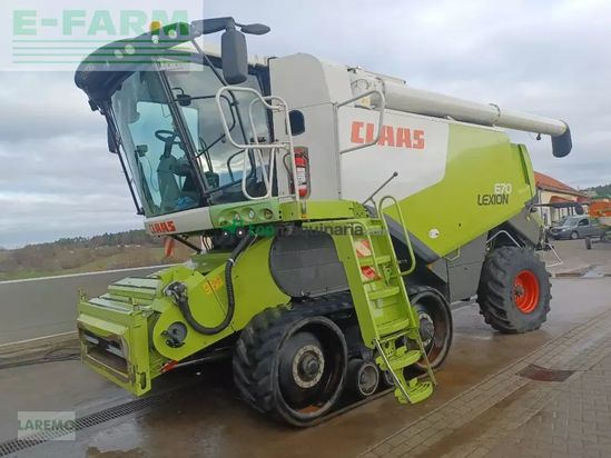 Cosechadora de Cereal - Claas - lexion 670 tt terratrac v 900