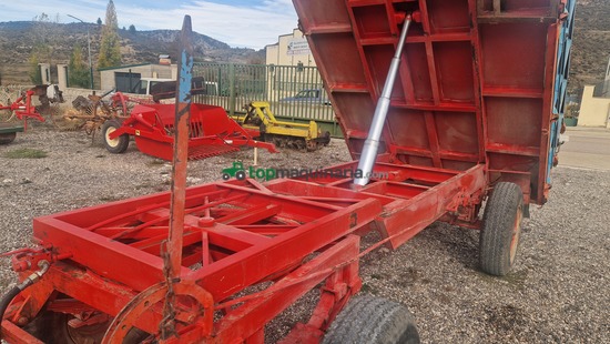 Remolqu agrícola - 2 ejes tipo galera