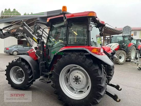 Tractor agrícola - Case IH - jxu 85 + frontlader hauer + pfegebereifung