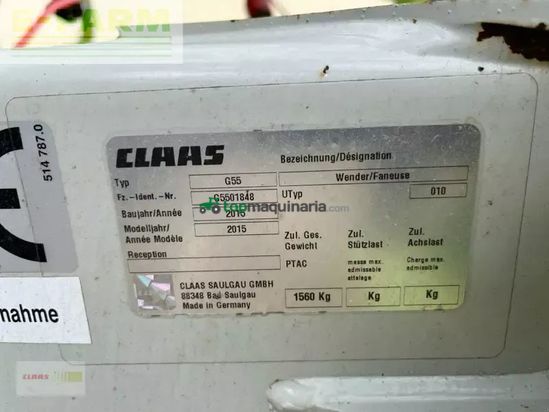 Henificador - Claas - volto 1100