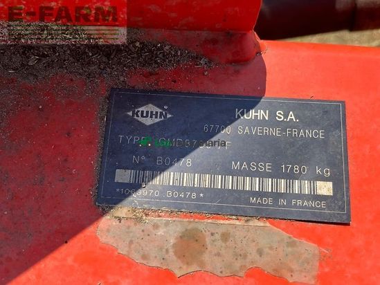 Cortacésped manual - Kuhn - gmd 8730