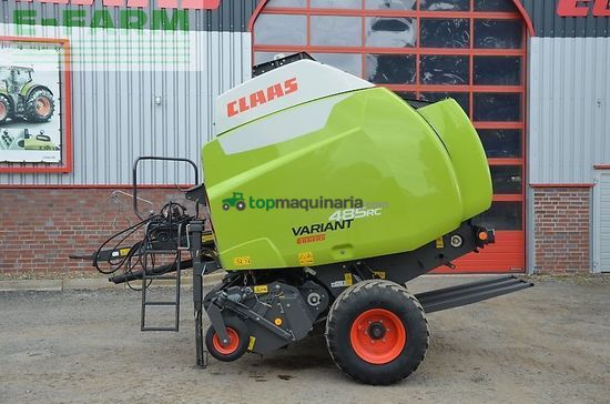 Empacadora gigant - Claas - variant 485 rc pro