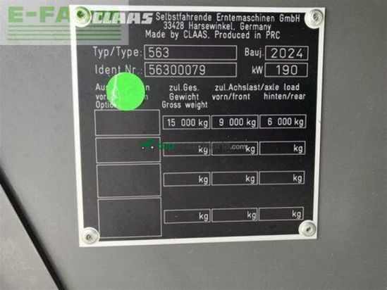 Cosechadora de Cereal -  - claas mähdrescher evion 450