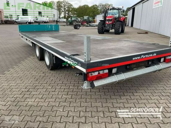 Remolqu agrícola -  - fortuna - lkw-tieflader t 160