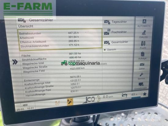 Cosechadora de Cereal - Claas - trion 660