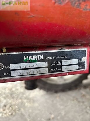 Atomizador - Hardi - tzy 2400 müller spraydos