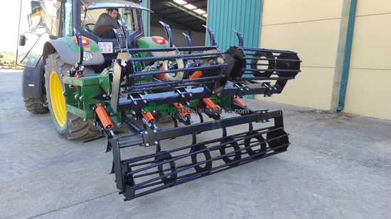 CULTIVADOR SEMICHISEL DE 17 BRAZOS 40X30 EN 2 FILAS