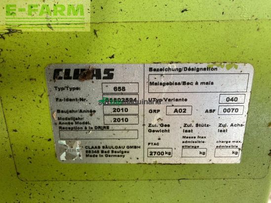 Cosechadora de Cereal - Claas - ORBIS 600