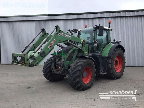 Tractor agrícola - Fendt - 724 scr profi plus | gps | radgewichte