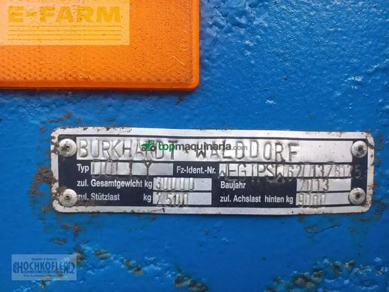 Remolqu agrícola -  - burkard dolly