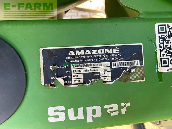 Esparcidor - Amazone - za-ts 3200