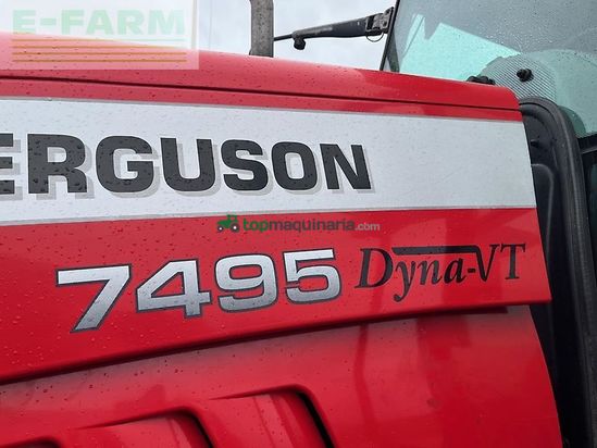 Tractor agrícola - Massey Ferguson - 7495 dyna vt