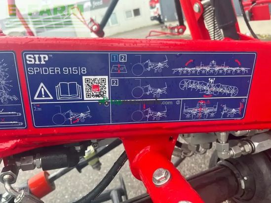 Henificador - SIP - spider 915/8