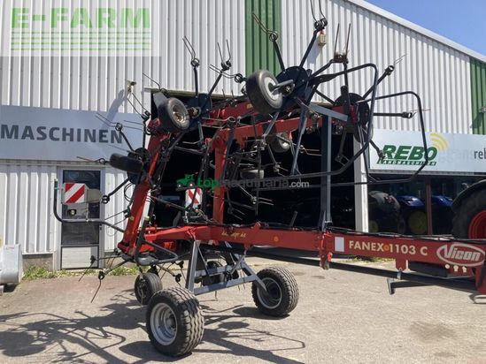 Henificador - Vicon - fanex 1103 c