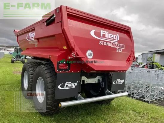 Volquet - Fliegl - stone master 252 profi tandem