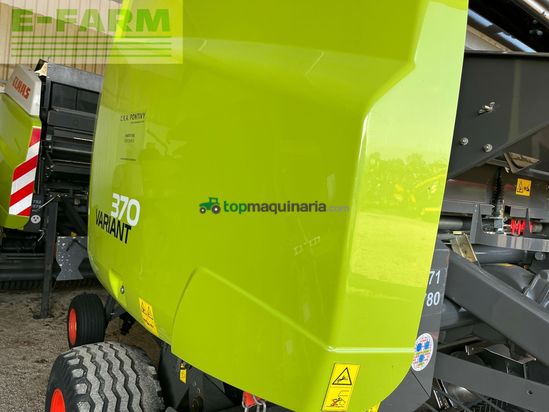 Empacadora gigant - Claas - variant 370 rf