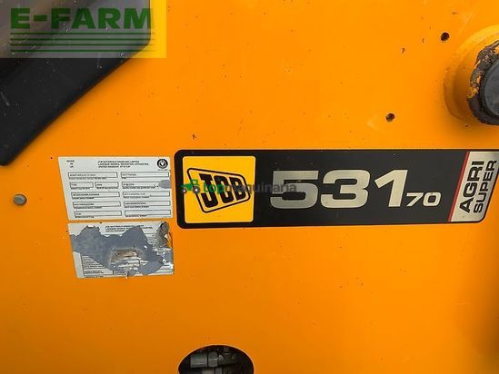 Telescopica - JCB - 531-70 agri super telehandler (st23685)