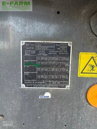 Cosechadora de Cereal - Claas - lexion 650