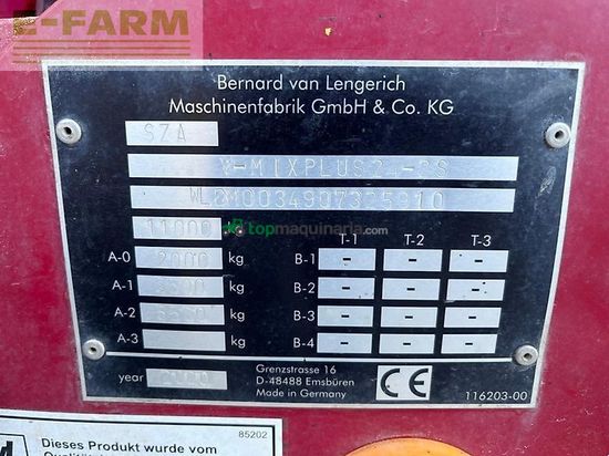 Remolqu esparcidor - BVL - v-mix plus 24-2s