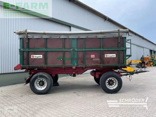 Remolqu agrícola -  - saphir - 18 t dreiseitenkipper