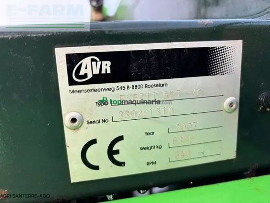 Cosechadora - arrancadora de patata - AVR - esprit gmc