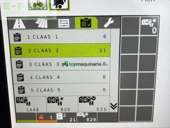 Empacadora gigant - Claas - rollant 630 rc