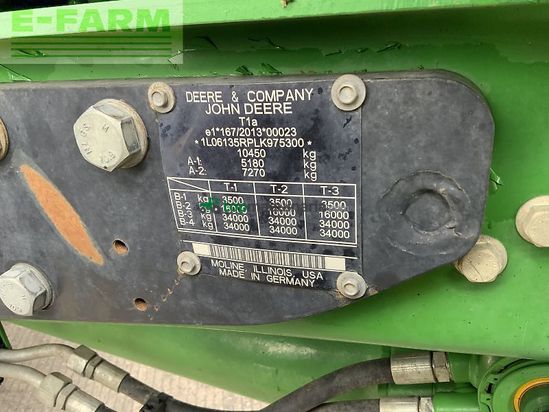 Tractor agrícola - John Deere - 6135r tractor (st23947)