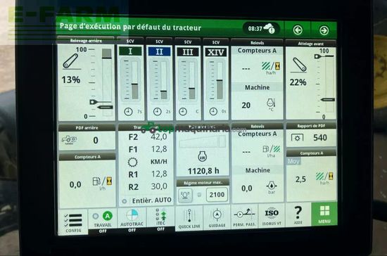 Tractor agrícola - John Deere - tracteur jd 6145 r