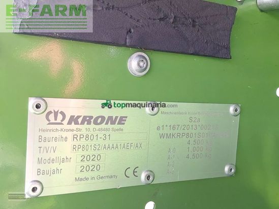 Empacadora gigant - Krone - comprima v 150 xc plus 26 messer