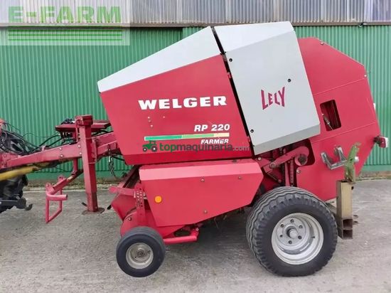 Empacadora gigant - Lely - welger rp 220 farmer