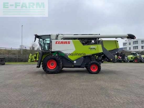Cosechadora de Cereal - Claas - trion 660 montana