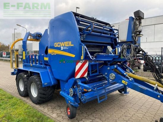 Empacadora gigant -  - göweil g1 f125 press-wickelkombi