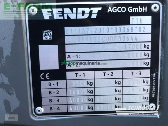 Tractor agrícola - Fendt - 936 vario gen7 profi plus